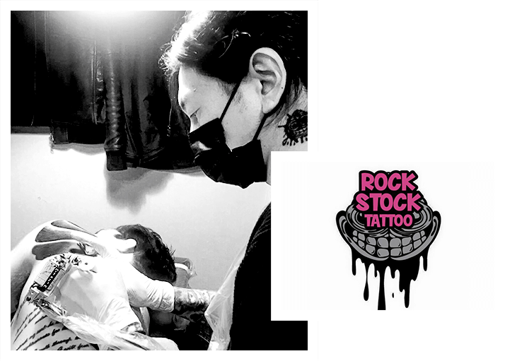 札幌のタトゥー・刺青ならワンポイントから全身までタトゥースタジオ「ROCKSTOCK TATTOO(ロックストックタトゥー)」